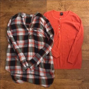 SOLD Gap Maternity Fall Top Bundle